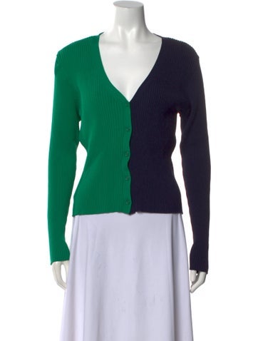 Staud Knitwear V-Neck Sweater L