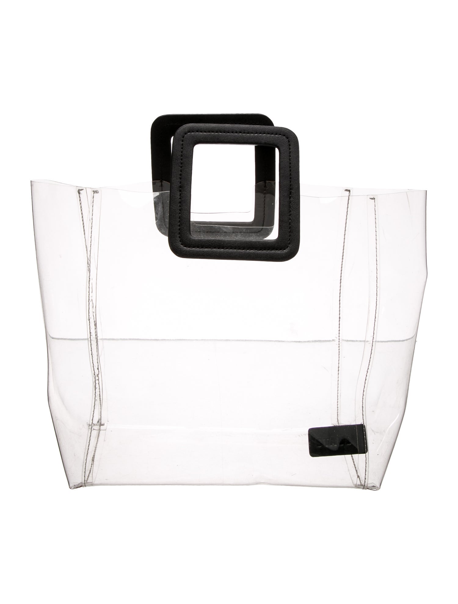 Staud PVC Top Handle Bag