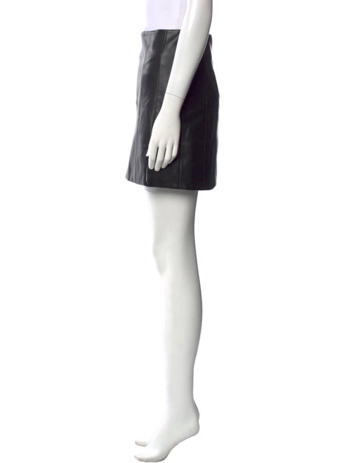 Staud Pleated Accents Mini Skirt
