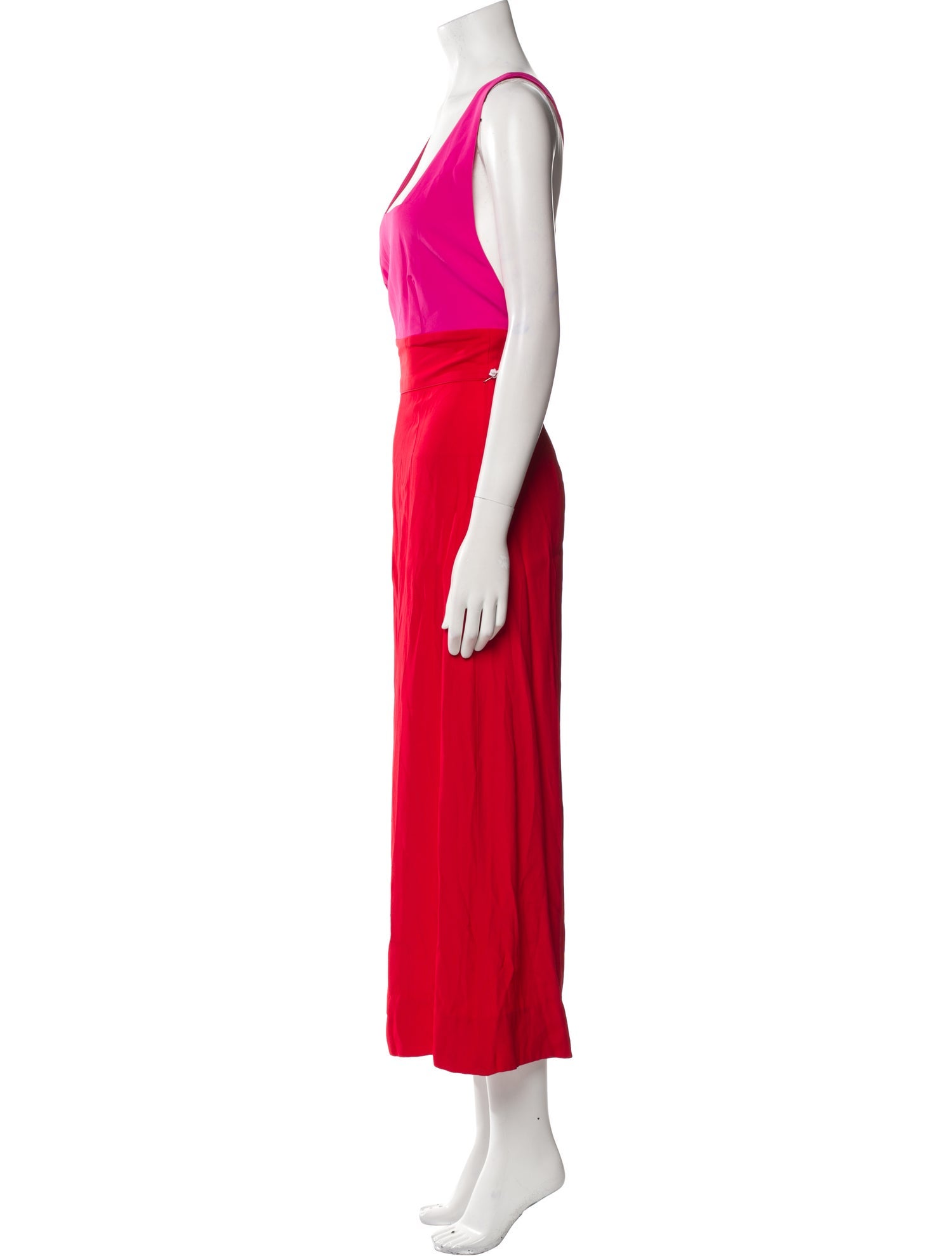 Staud Square Neckline Jumpsuit