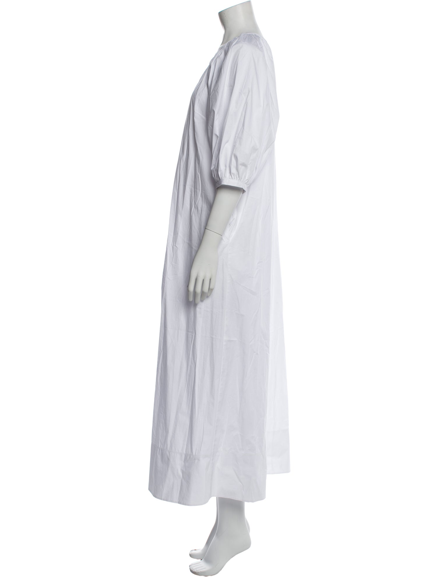 Staud Crew Neck Long Dress