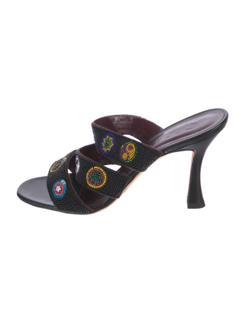 Staud Leather Slides