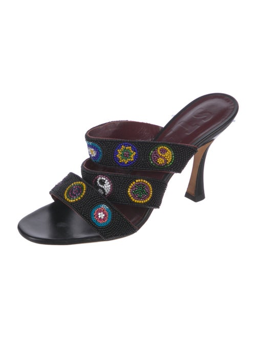 Staud Leather Slides