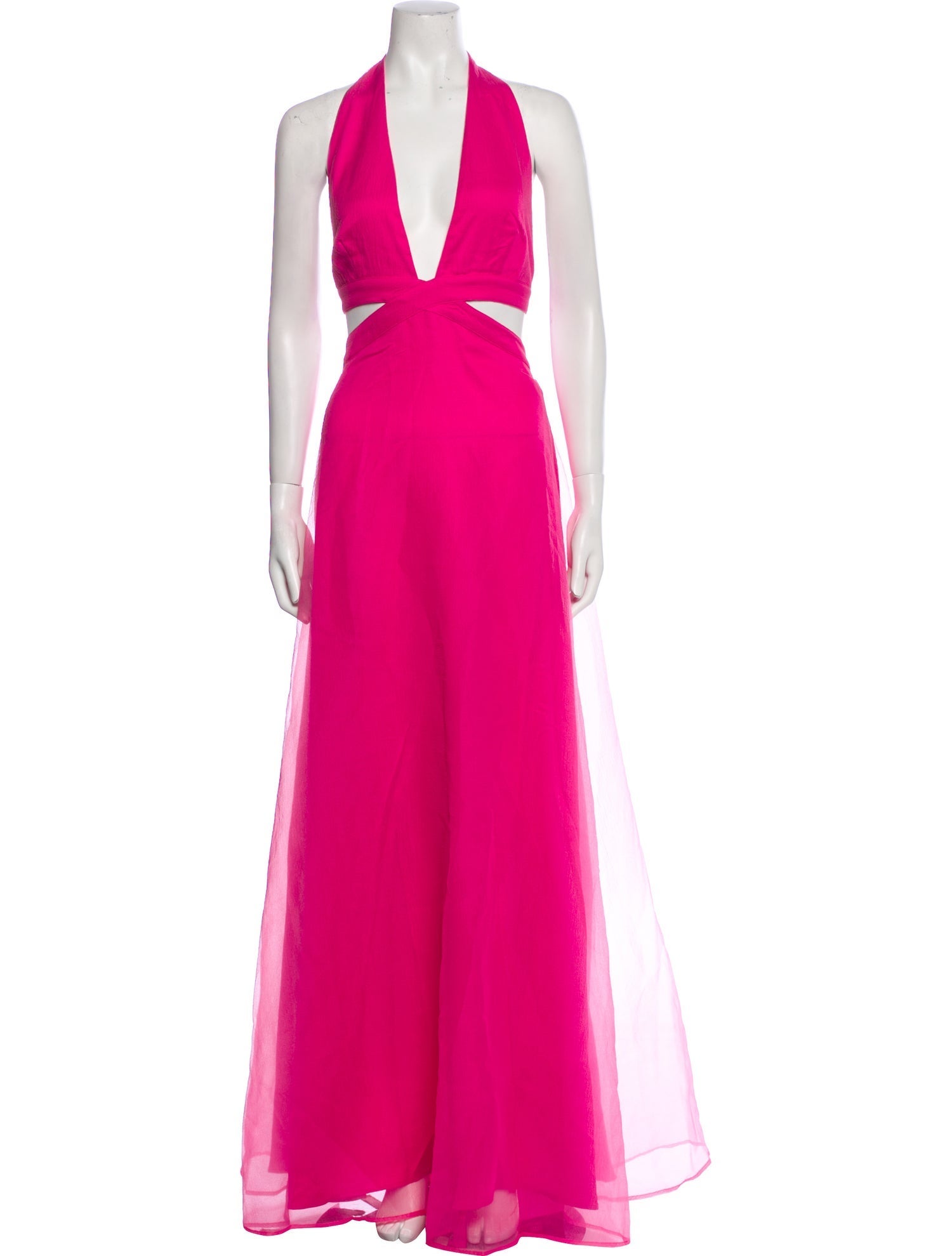 Staud Plunge Neckline Long Dress - Pink Dresses, Clothing - WSTFG84297 | The RealReal Staud Plunge Neckline Long Dress - Pink Dresses, Clothing - WSTFG84297 | The RealReal