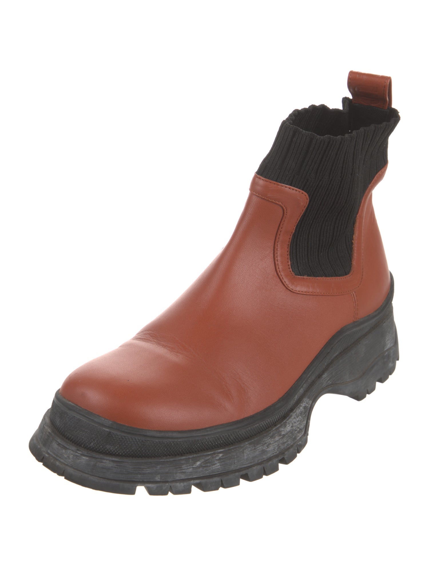 Staud Leather Chelsea Boots