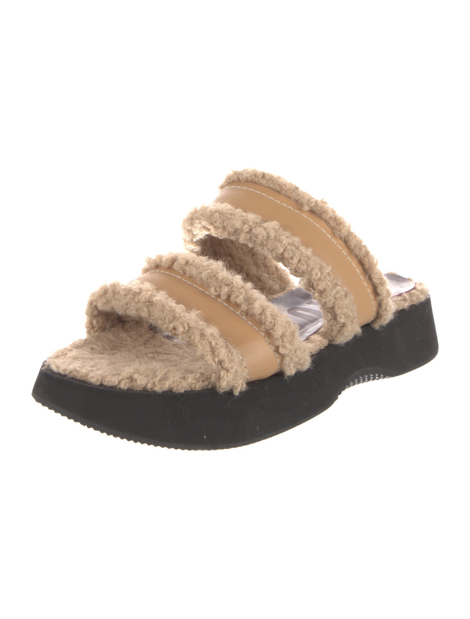 Staud Leather Slides