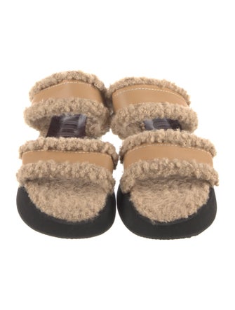 Staud Leather Slides