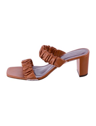 Staud Leather Slides