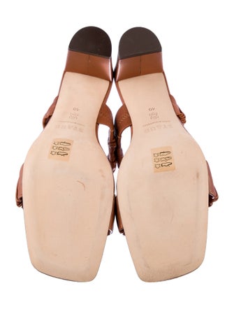 Staud Leather Slides