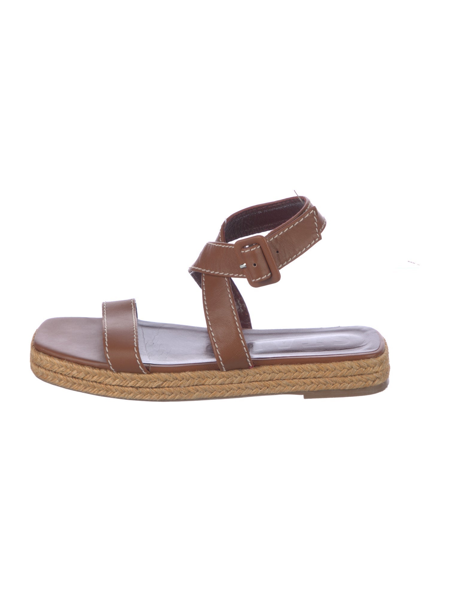 Staud Leather Espadrilles