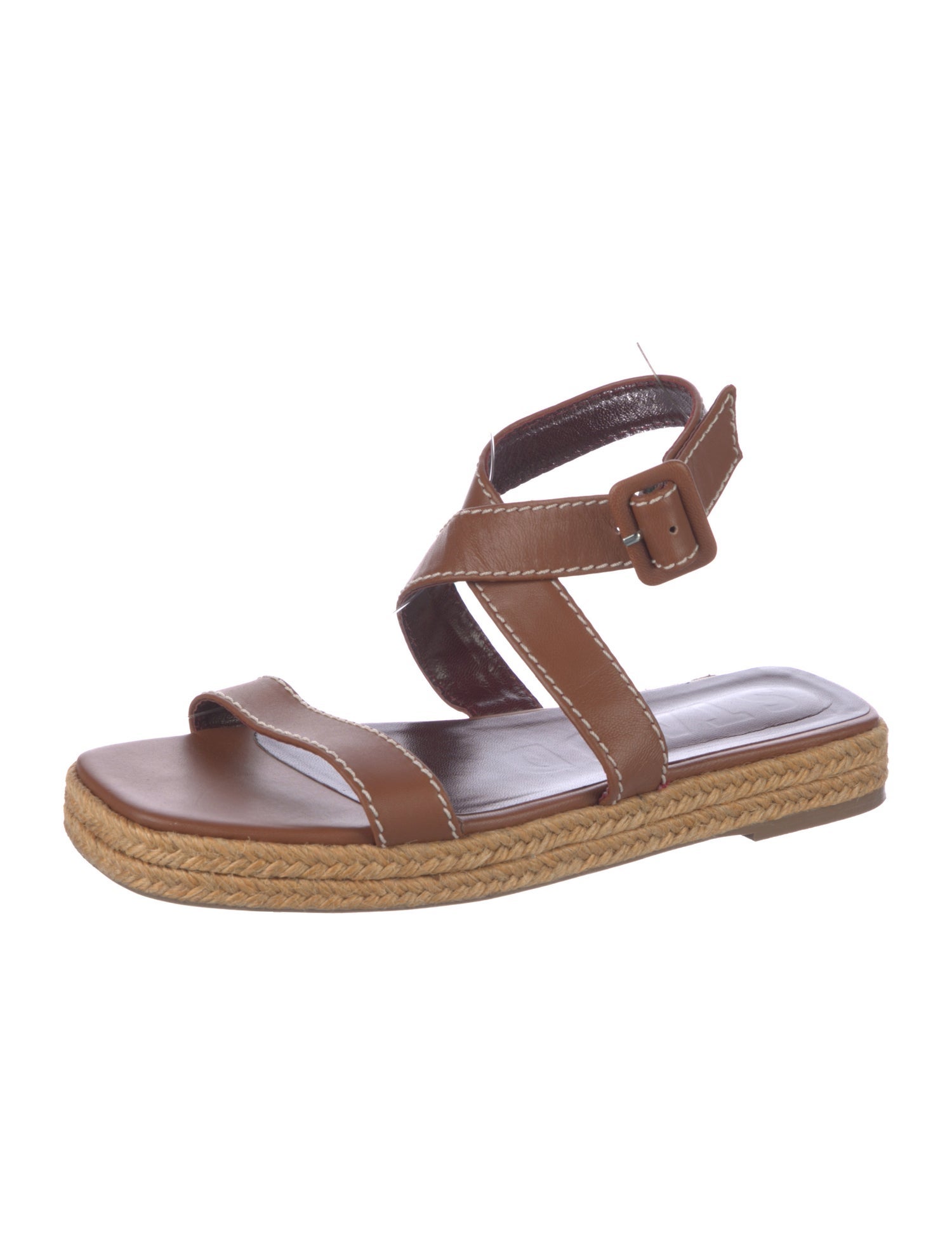 Staud Leather Espadrilles