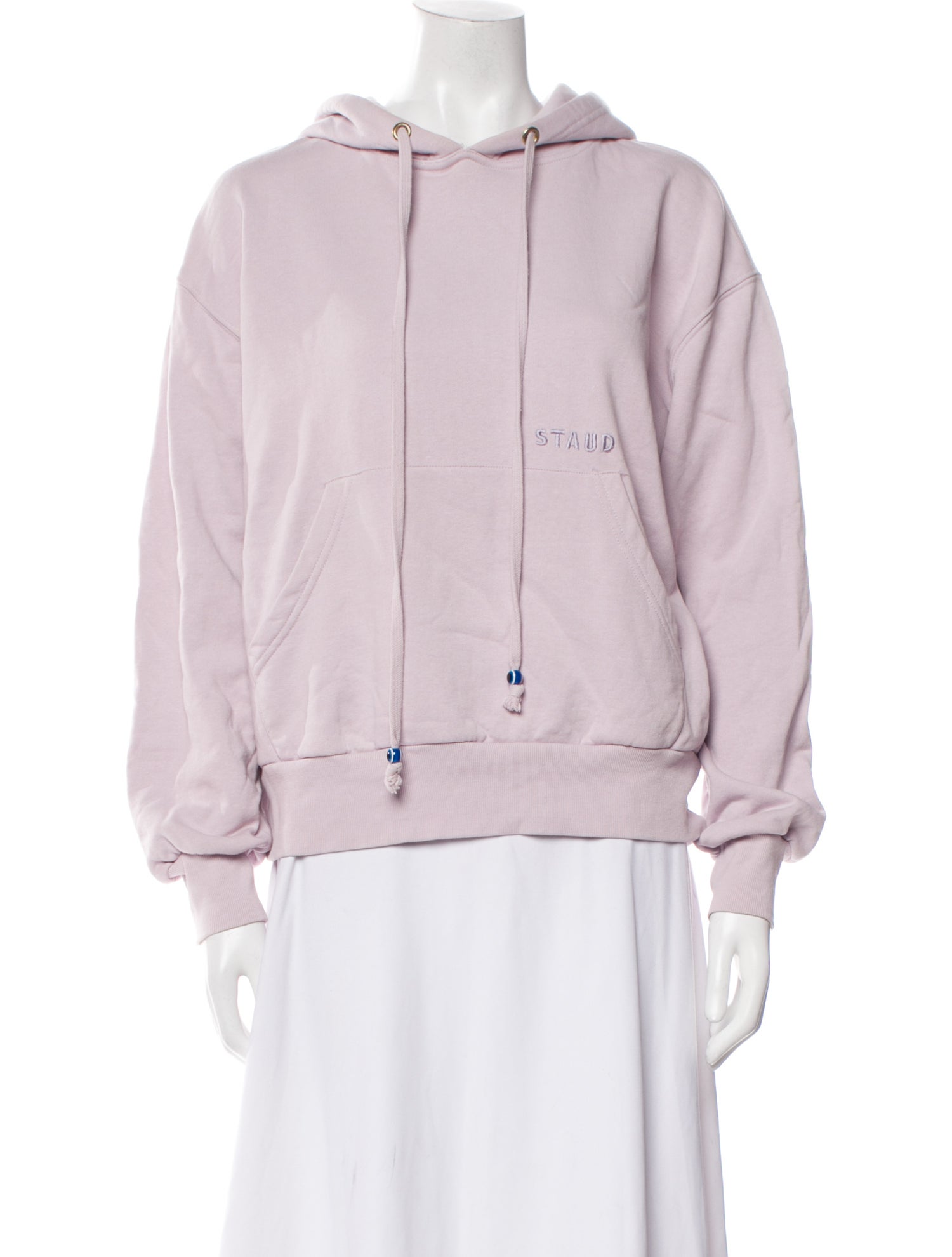 Staud Crew Neck Long Sleeve Sweatshirt