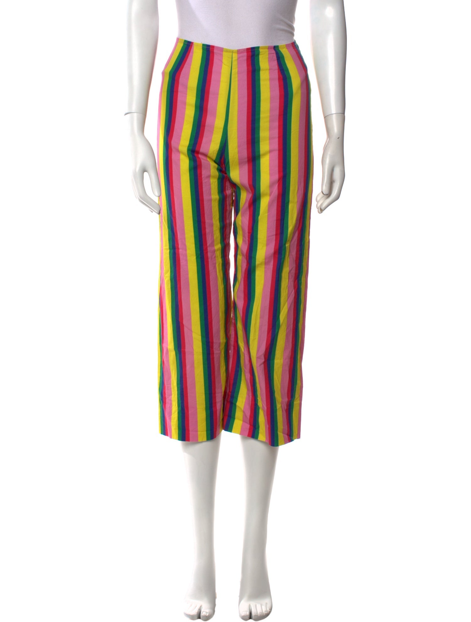 Staud Striped Straight Leg Pants