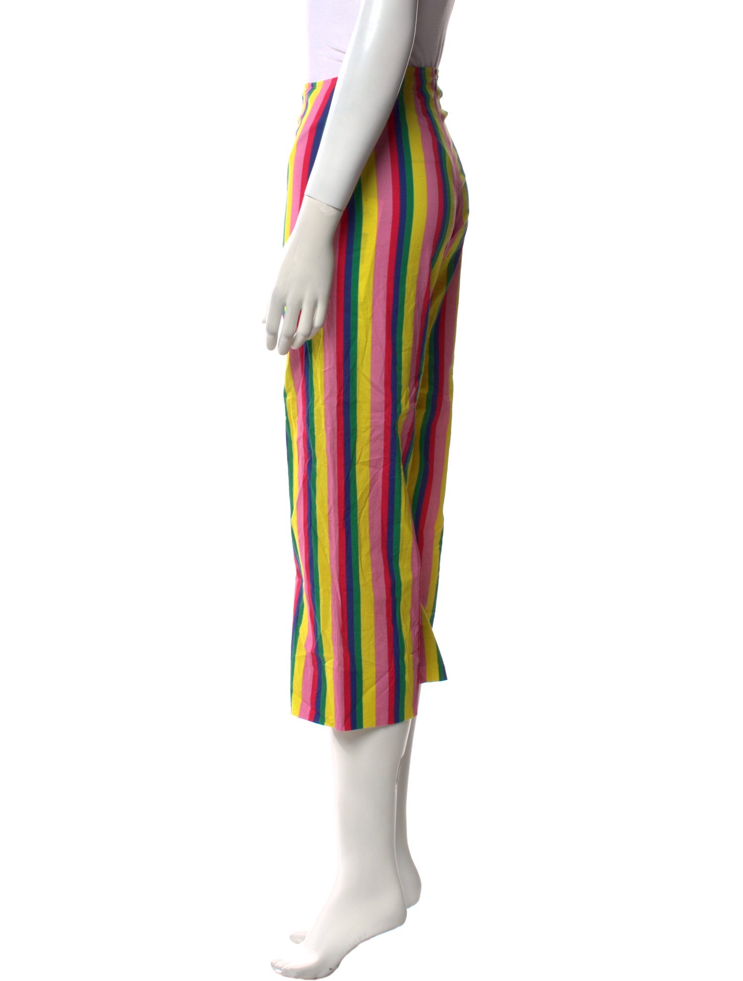 Staud Striped Straight Leg Pants