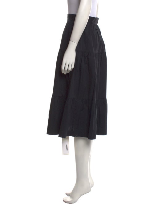 Staud Ruffle Embellishment Midi Length Skirt