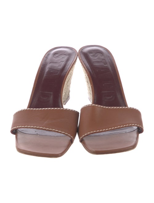 Staud Leather Slides
