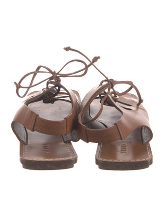 Staud Leather Gladiator Sandals