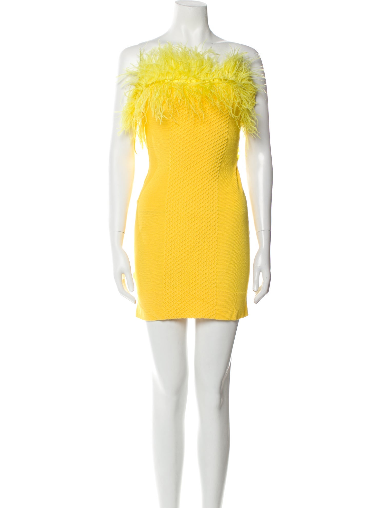 Staud One-Shoulder Mini Dress