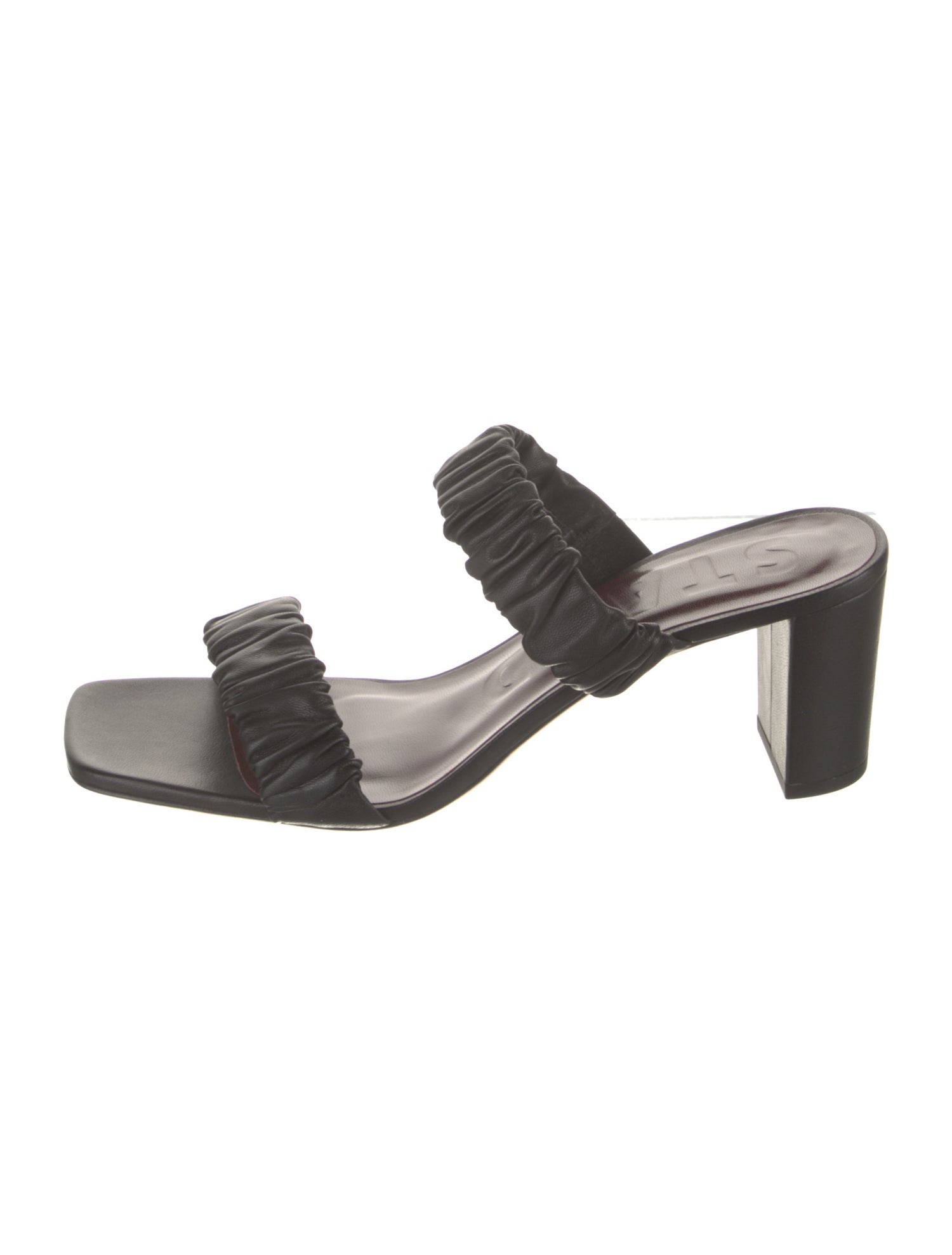 Staud Leather Slides