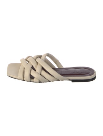 Staud Leather Slides