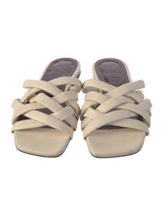 Staud Leather Slides