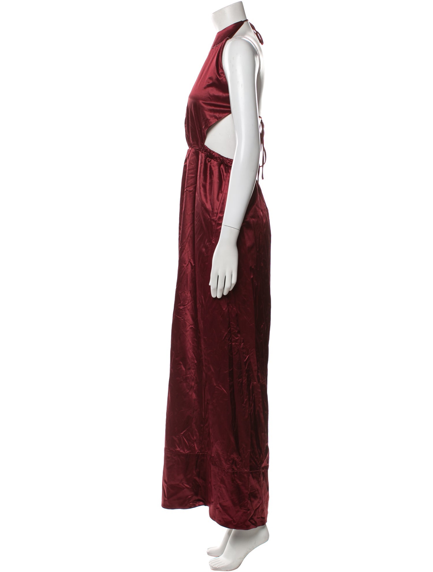 Staud Crew Neck Long Dress