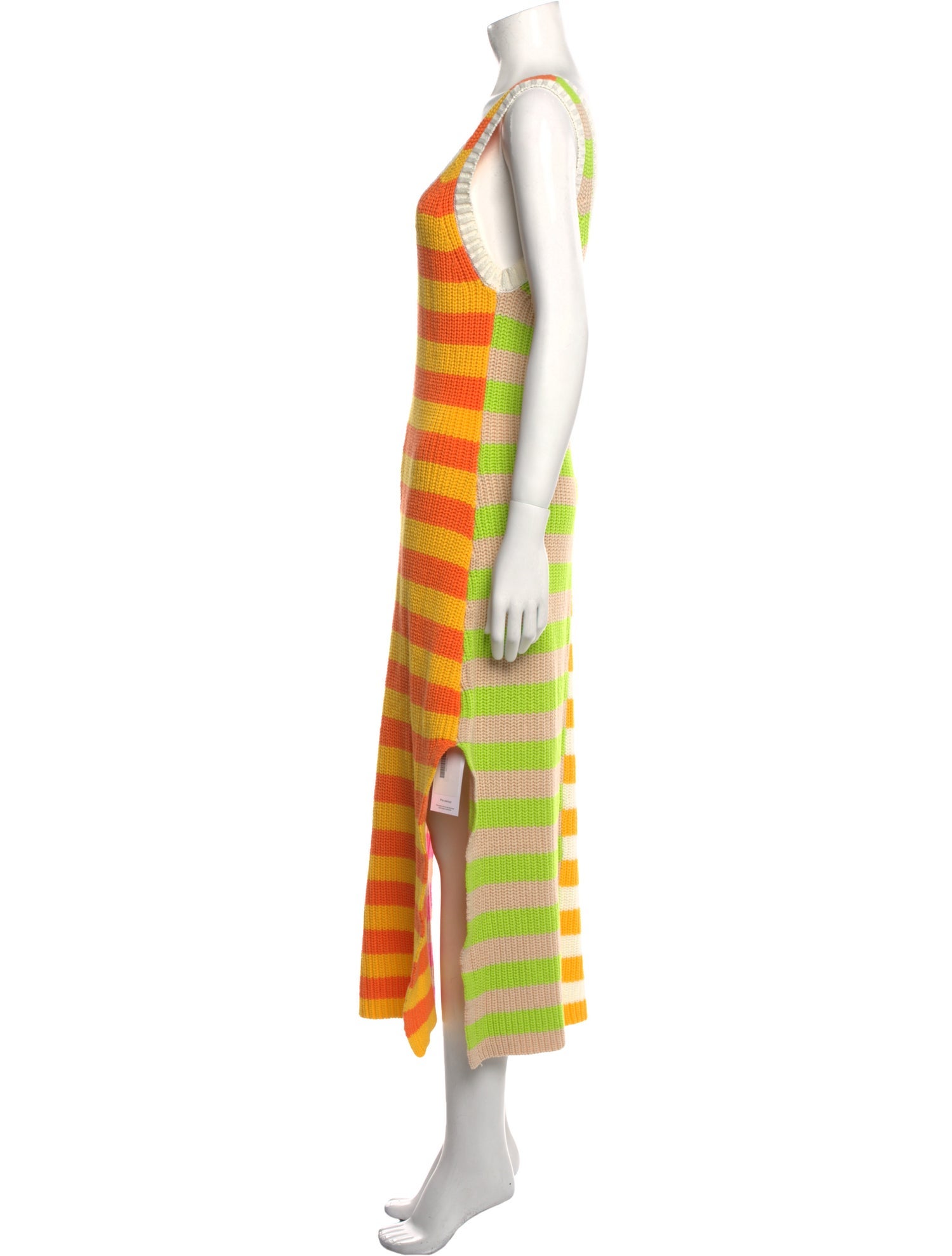 Staud Striped Long Dress w/ Tags