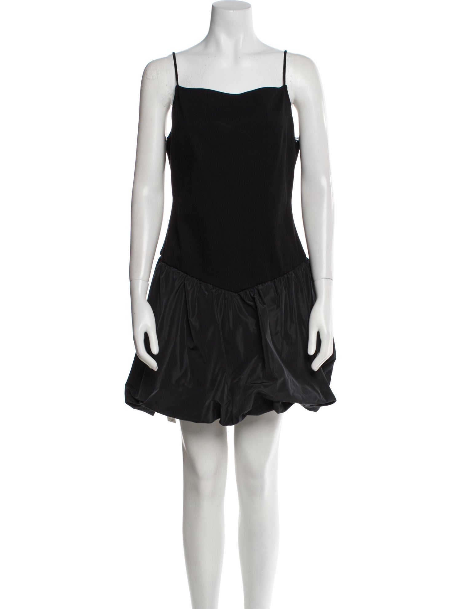 Staud Square Neckline Mini Dress