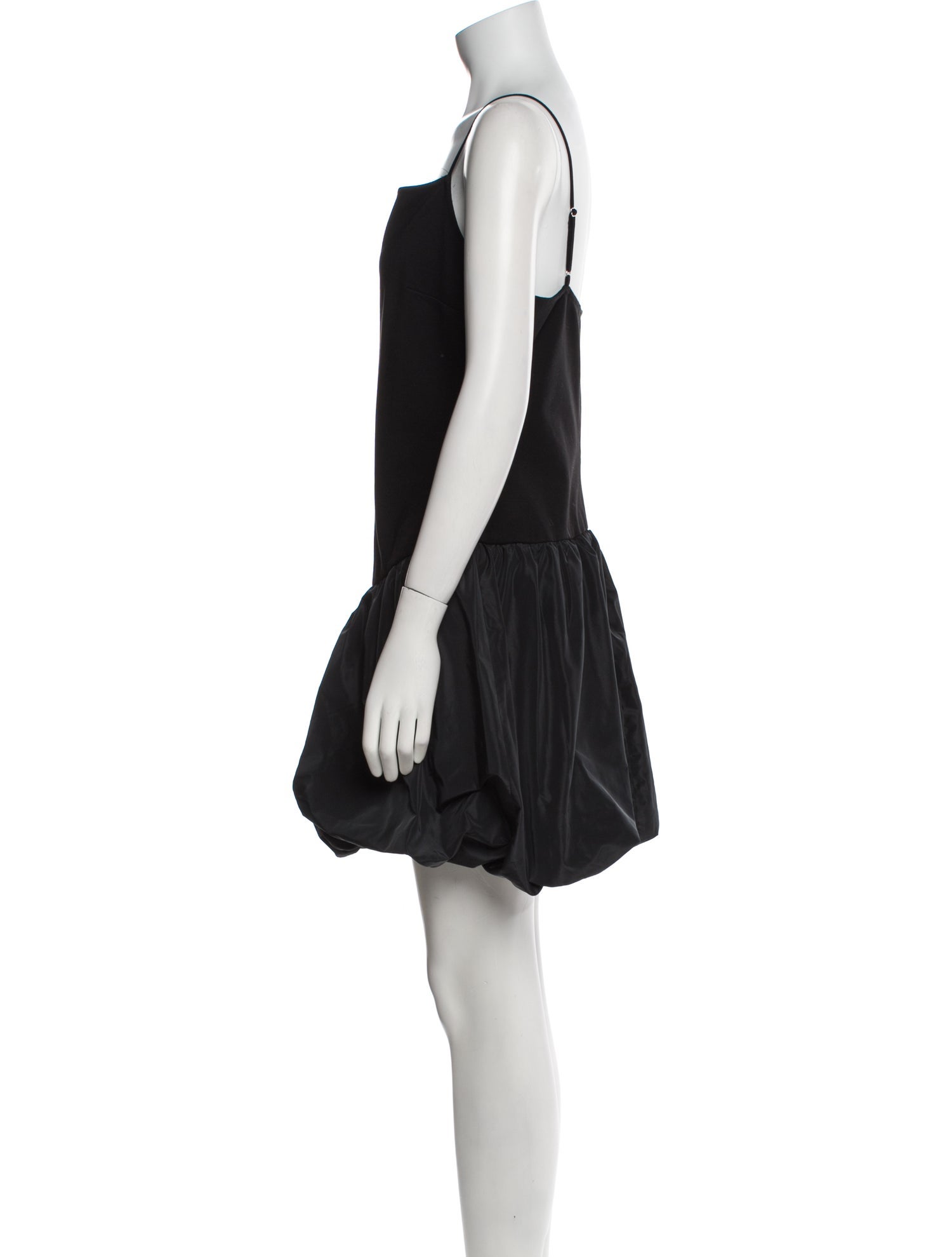 Staud Square Neckline Mini Dress