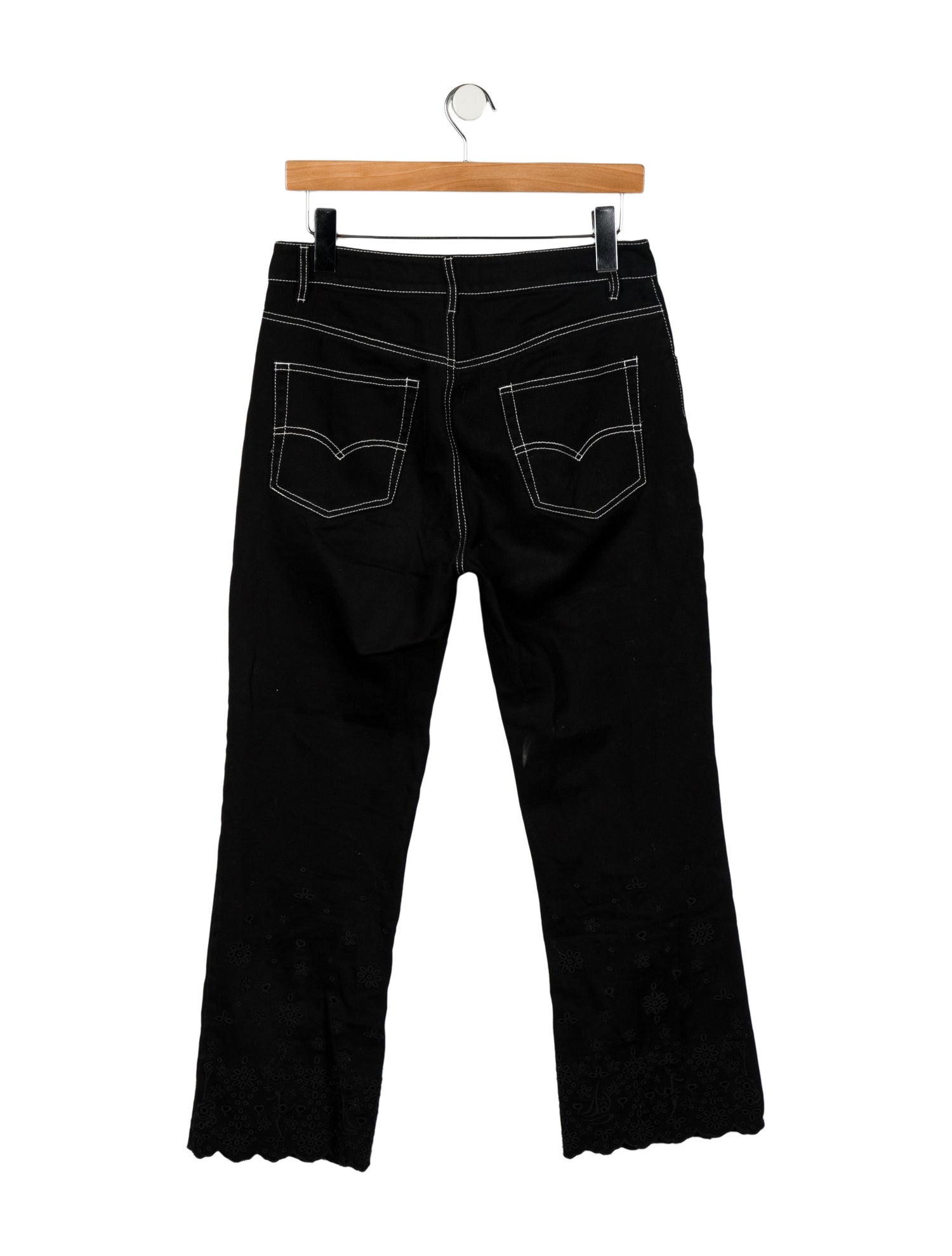 Staud High-Rise Wide Leg Jeans