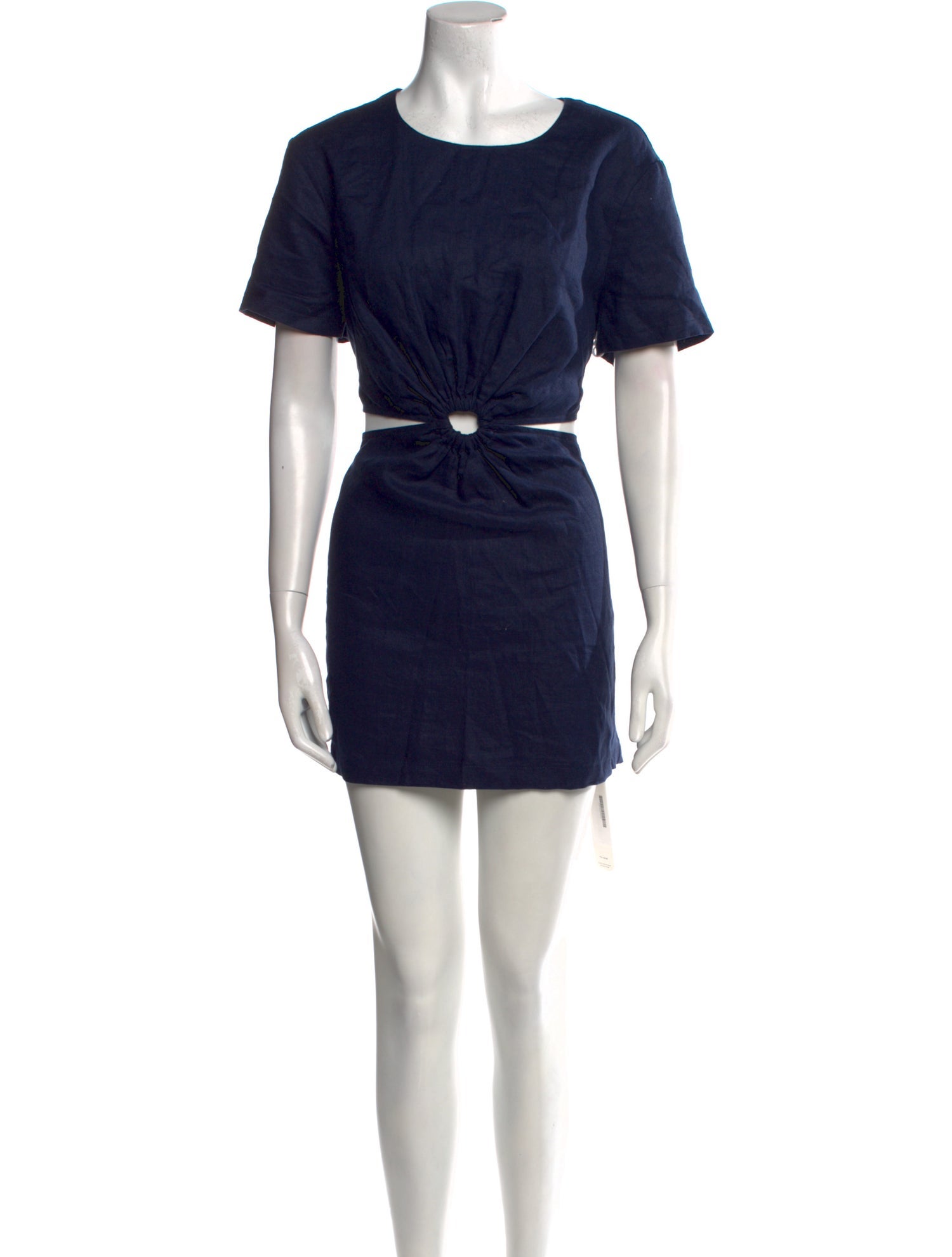 Staud Linen Mini Dress