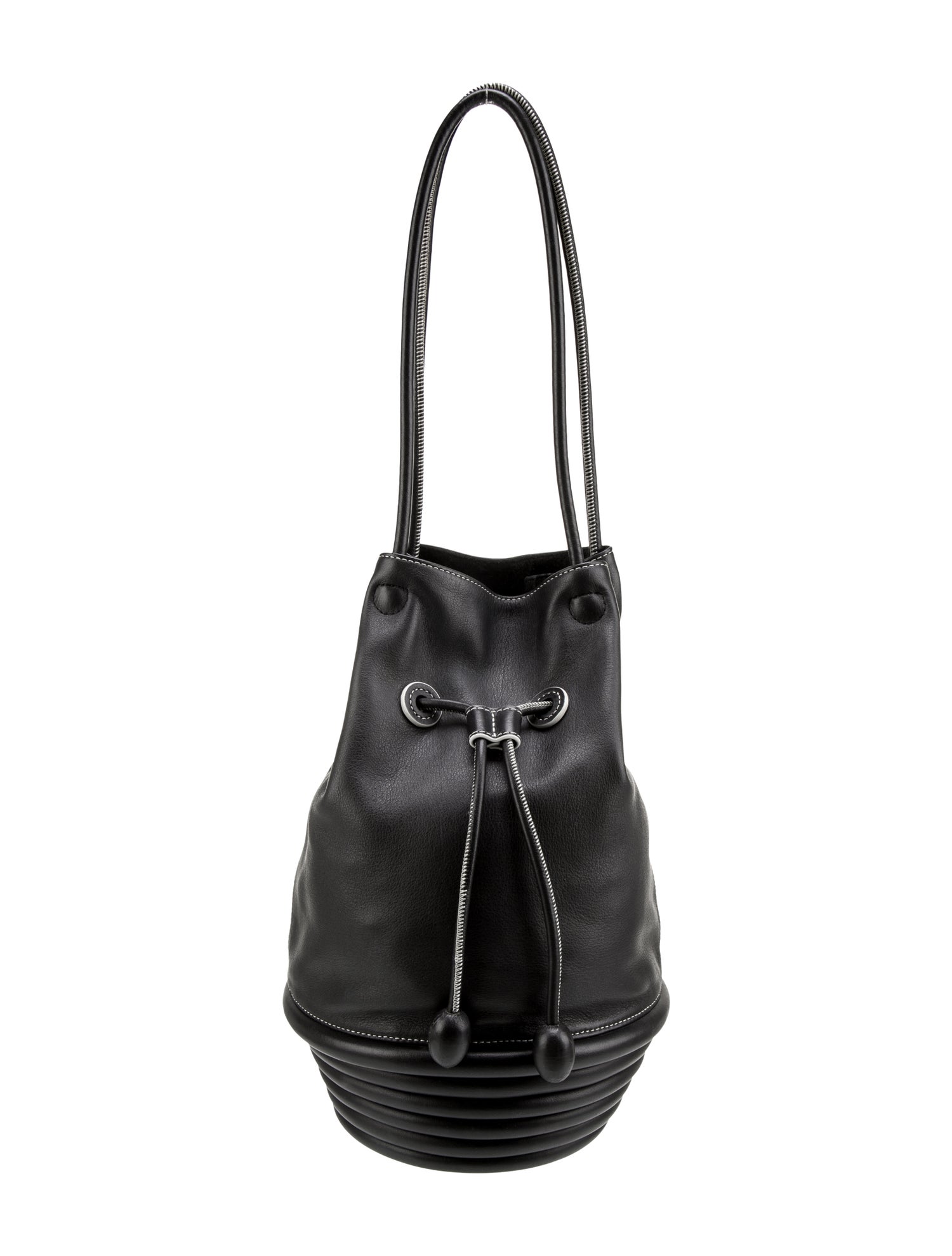 Staud Leather Bucket Bag