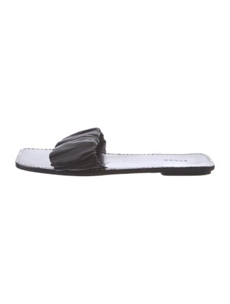 Staud Leather Slides