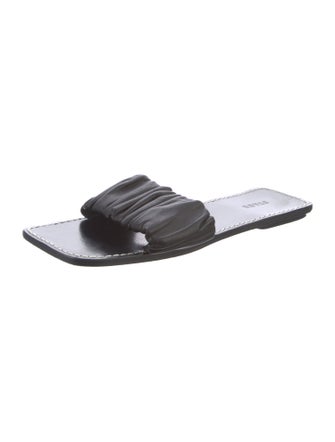 Staud Leather Slides