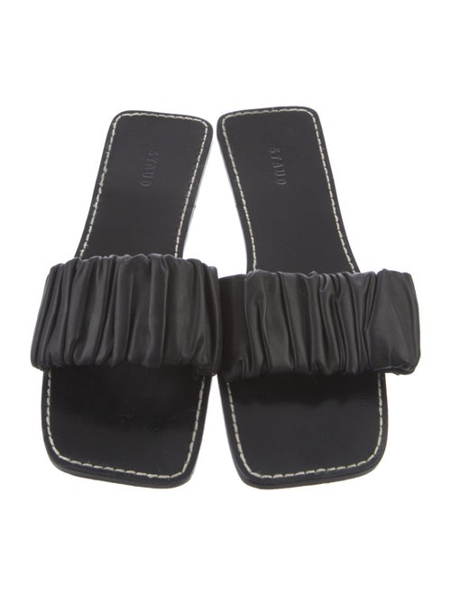 Staud Leather Slides