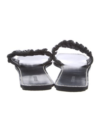 Staud Leather Slides