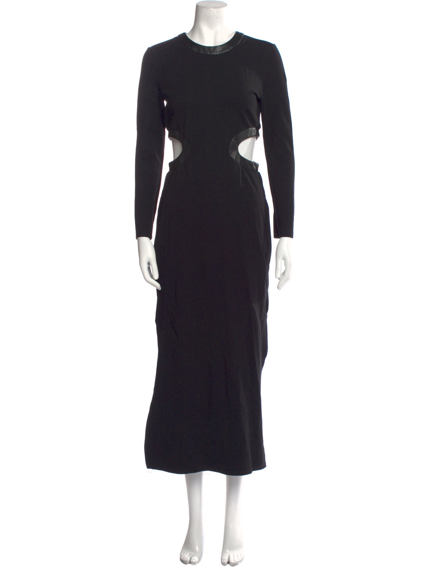 Staud Crew Neck Long Dress