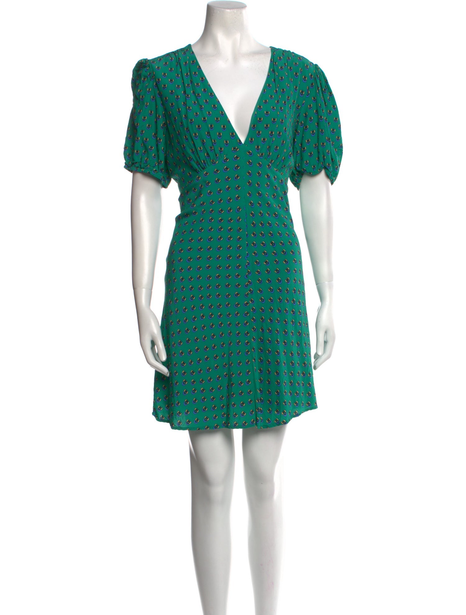 Staud Printed Mini Dress