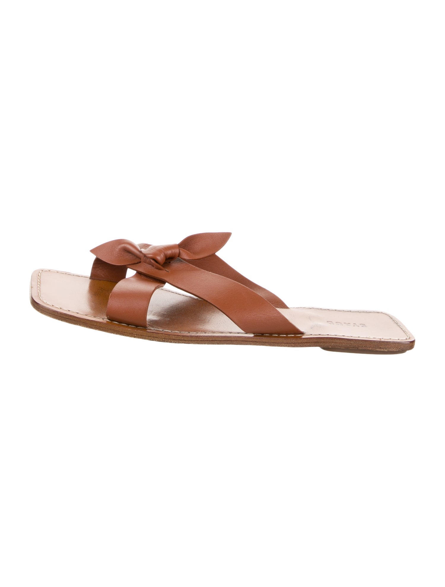 Staud Leather Slides