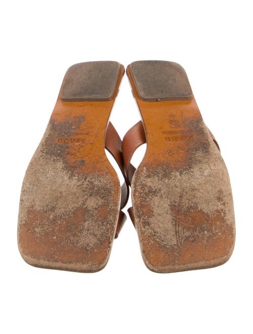 Staud Leather Slides