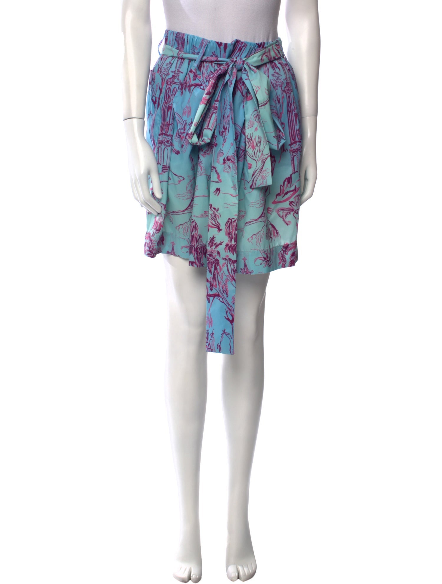 Staud Nylon Knee-Length Shorts w/ Tags