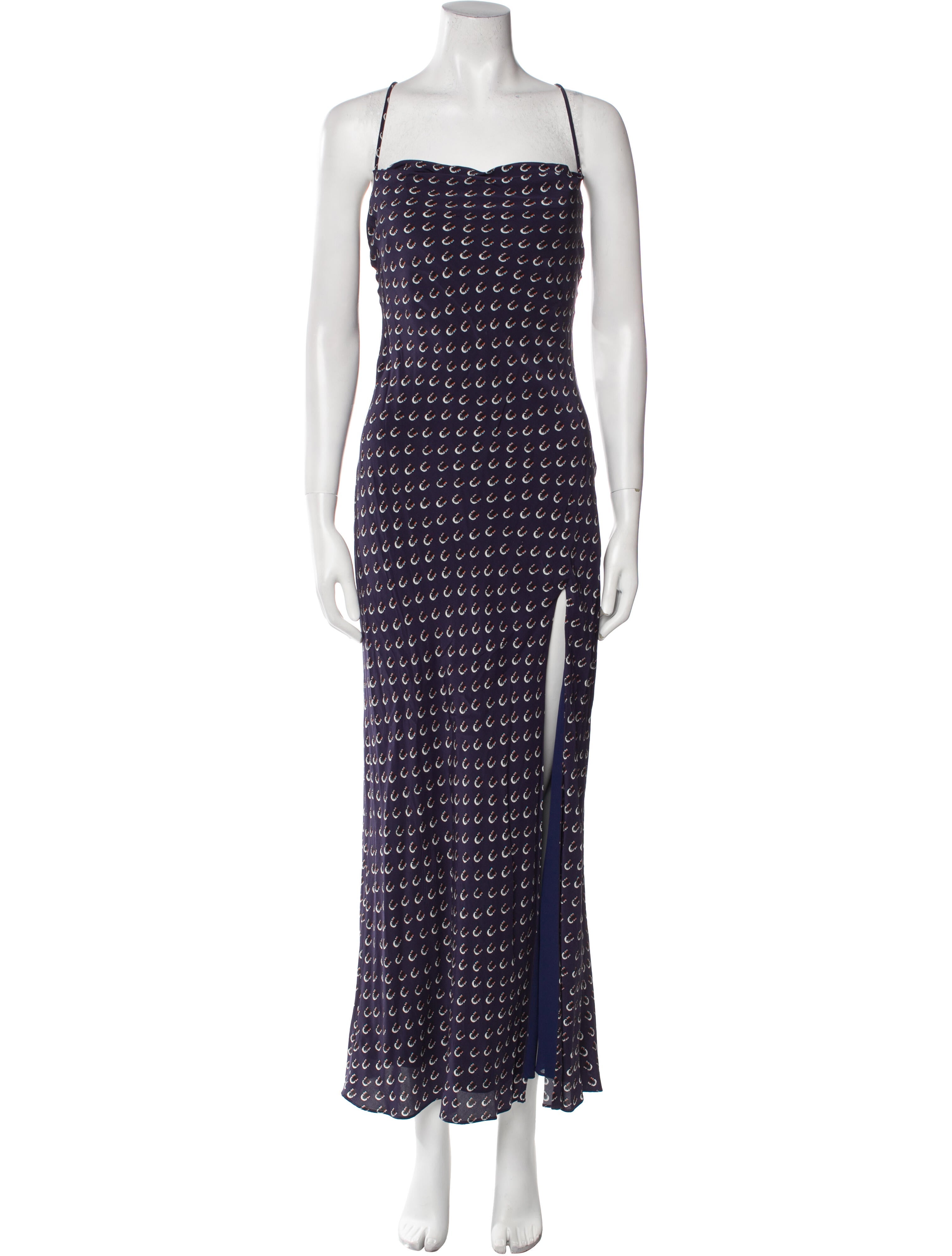 Staud Square Neckline Long Dress w/ Tags