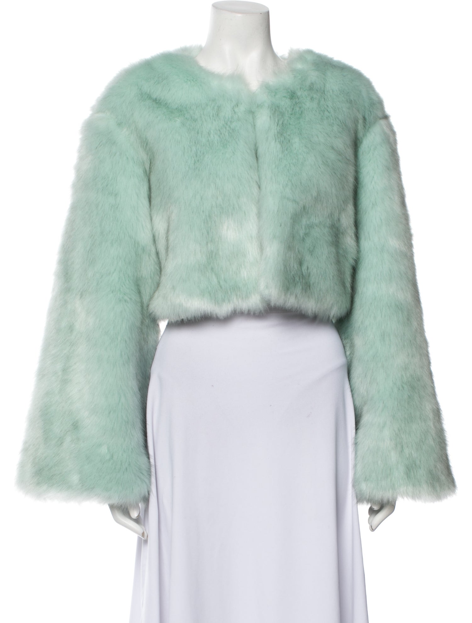 Staud Faux Fur Jacket