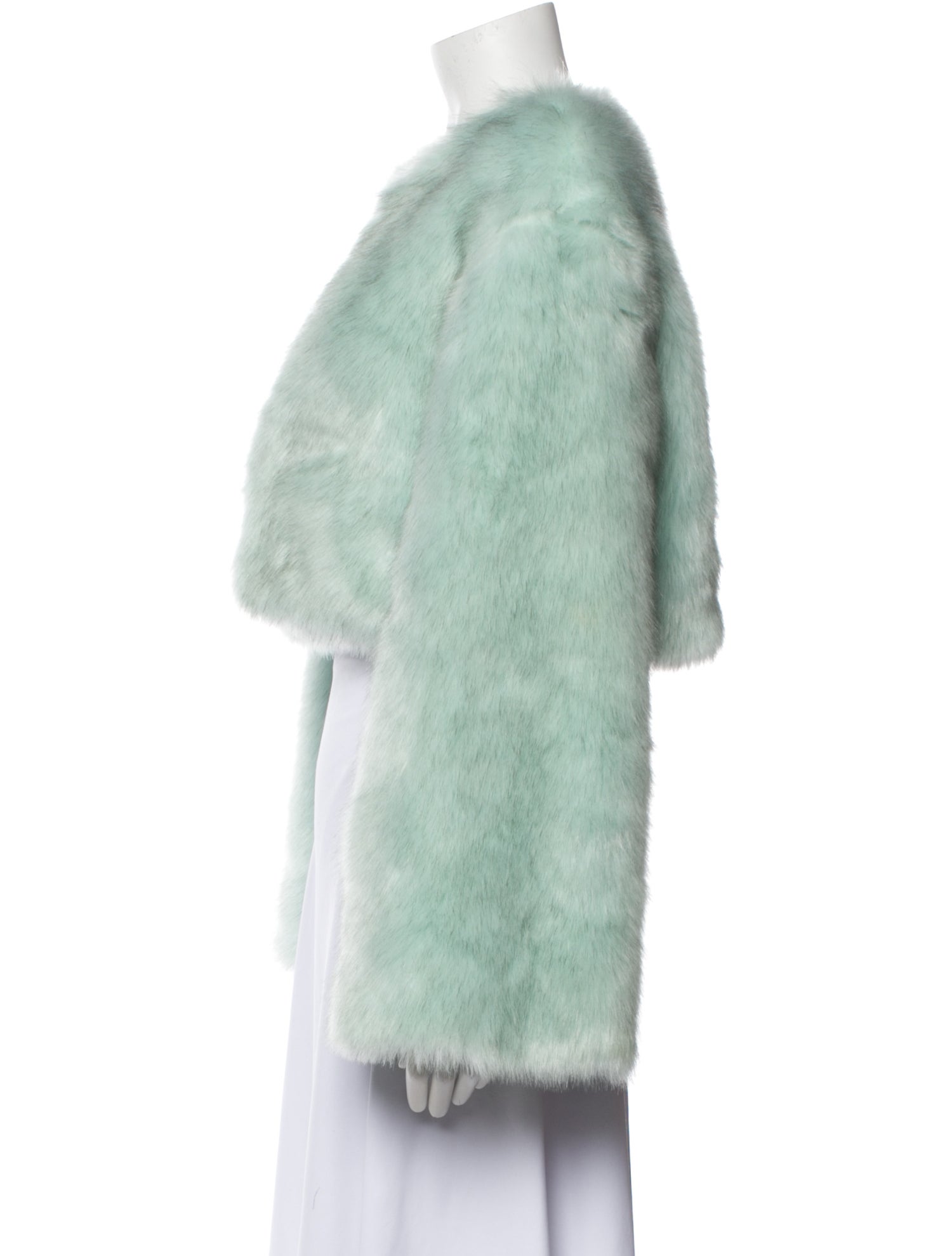 Staud Faux Fur Jacket