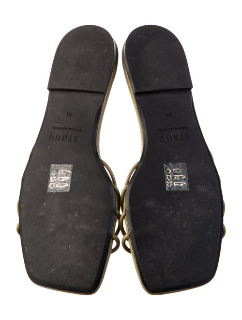Staud Leather Slides