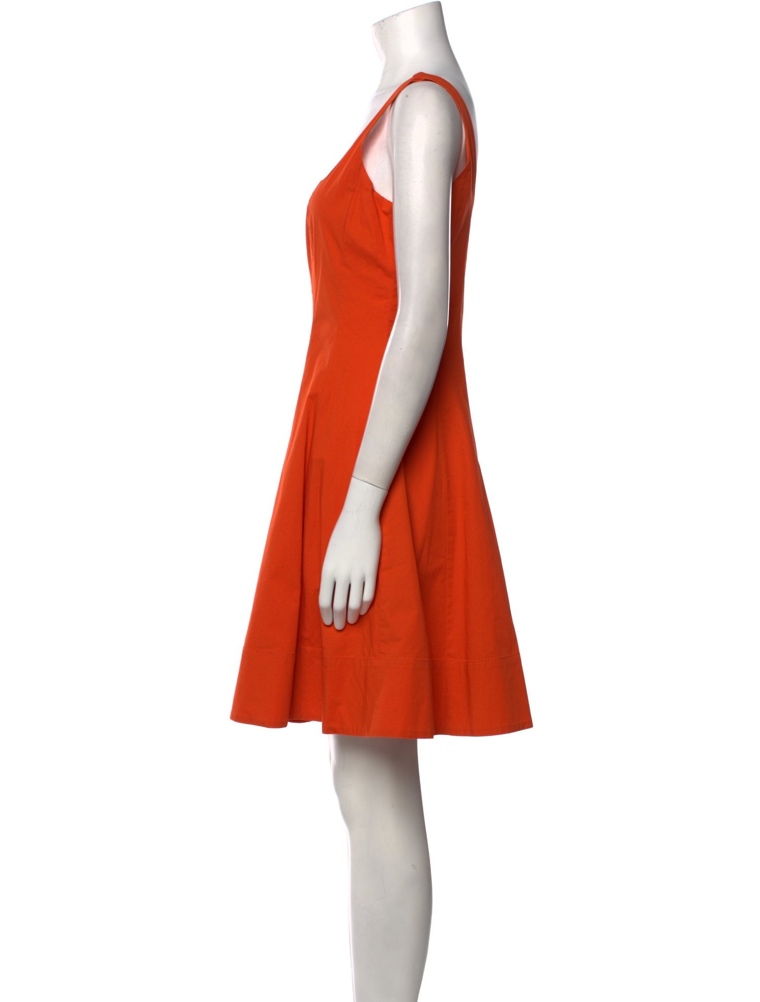 Staud Square Neckline Mini Dress