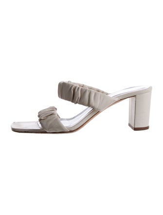 Staud Leather Slides