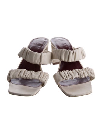 Staud Leather Slides