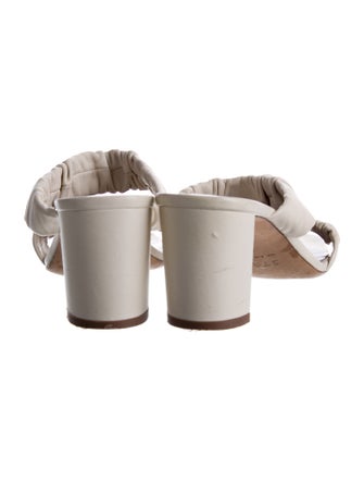 Staud Leather Slides