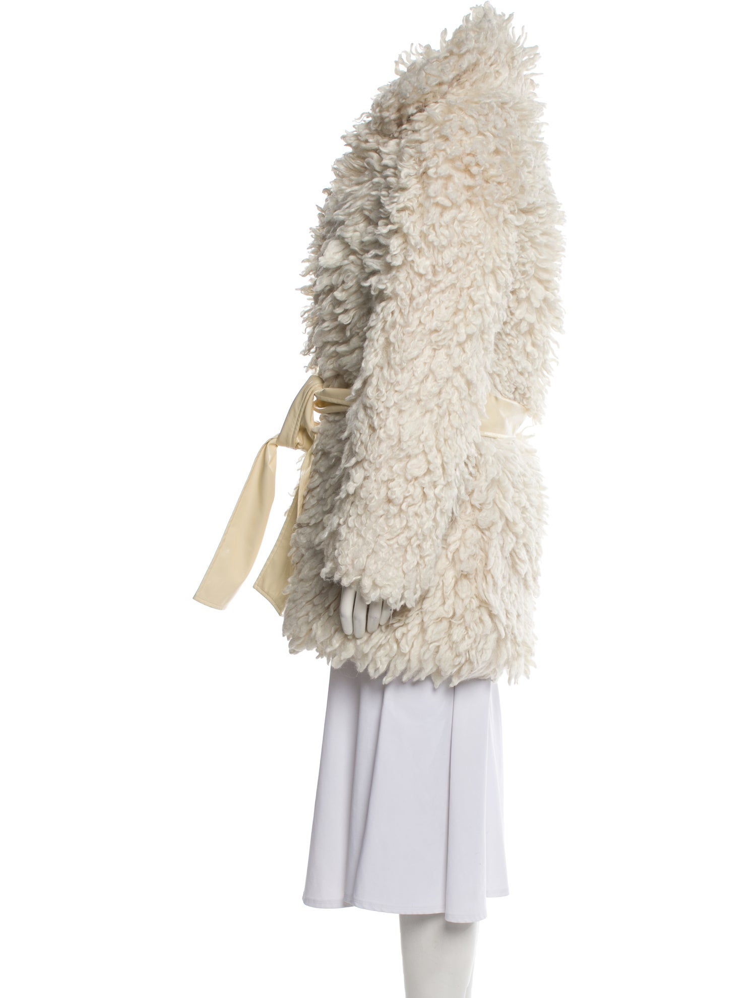 Staud Faux Fur Coat